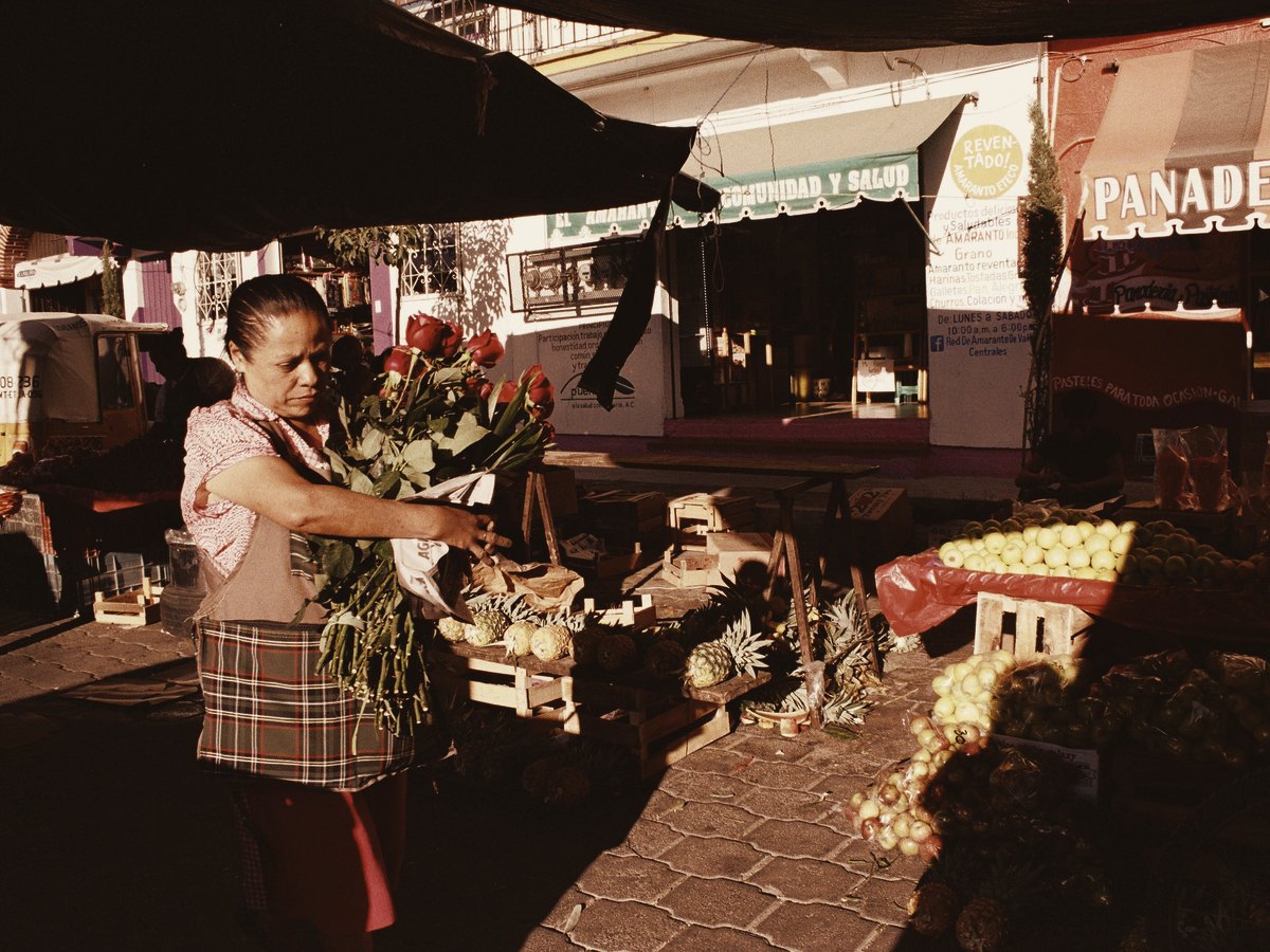 Tianguis / feria de comercio local