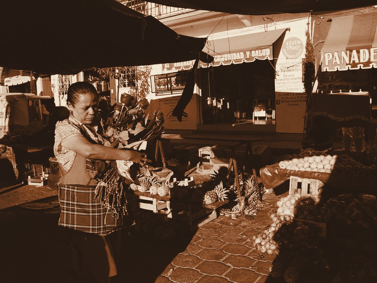 Tianguis / feria de comercio local